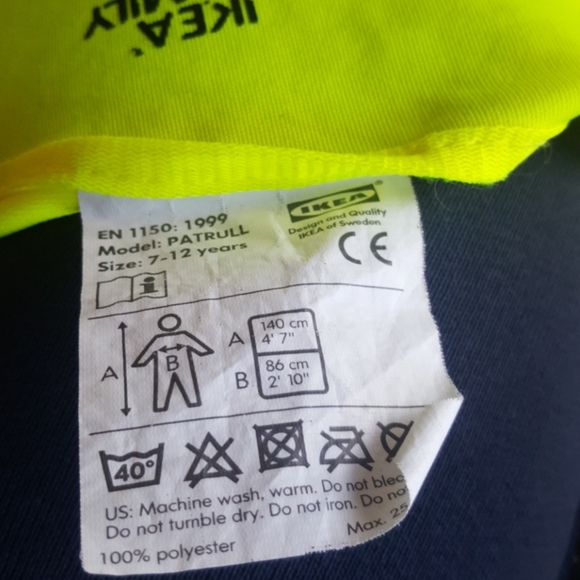 Ikea Neon Yellow Reflective Vest - Picture 6 of 6